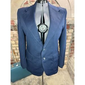 HbarC California rancher western Blazer navy blue
